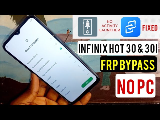 Infinix Hot 30i (X669) Frp Bypass Android 12 | Infinix 30 (X6831) Google Account Remove | Without Pc