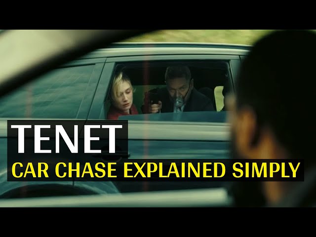 TENET (2020) TALLINN CAR CHASE EXPLAINED || Illustrated breakdown