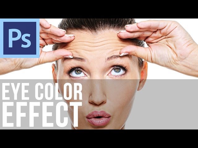 Adobe Photoshop CS6 - Changing Eye Color