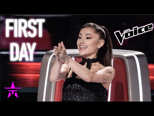 Ariana Grande's FIRST DAY As The Voice 2021 Coach (Sneak Peek)
