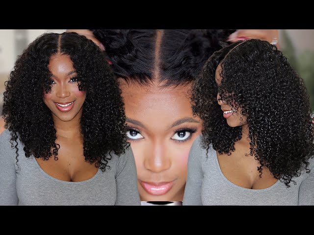 The Easiest Wig for Girls Who Hate Them: No Plucking, No Glue Required! Easy Wig ft Curlyme Hair