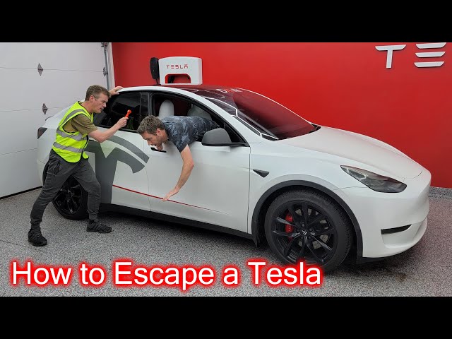 Know How to Escape from a Tesla Model S, 3, X and Y in an Emergency