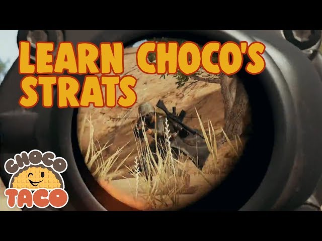 chocoTaco Talks Through His Strats - PUBG Game Recap