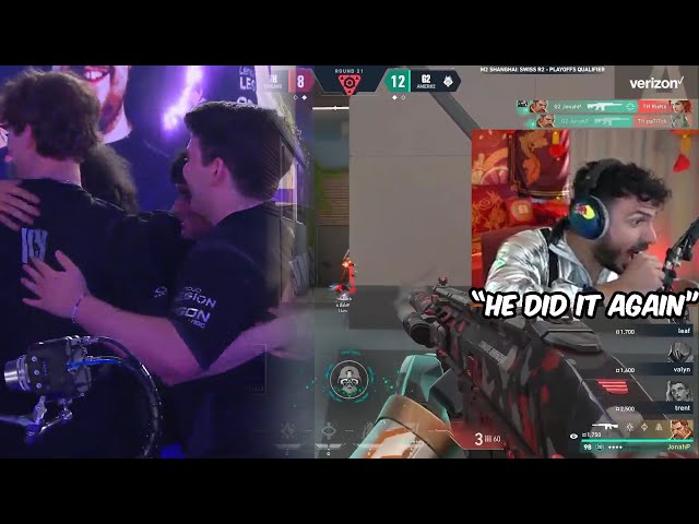 Tarik Reacts To G2 JonahP Insane ACE CLUTCH To Beat Team Heretics In VCT