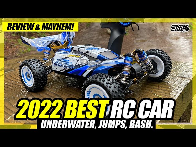 BEST RC CAR! - WLTOYS 124017 Brushless Buggy - Survived Underwater! Mud! & 40ft Jumps Review 🏆