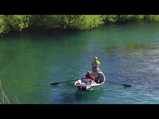 Tim Rajeff and Oscar Dono Fly Fishing Patagonia the Limay River Argentina by Todd Moen