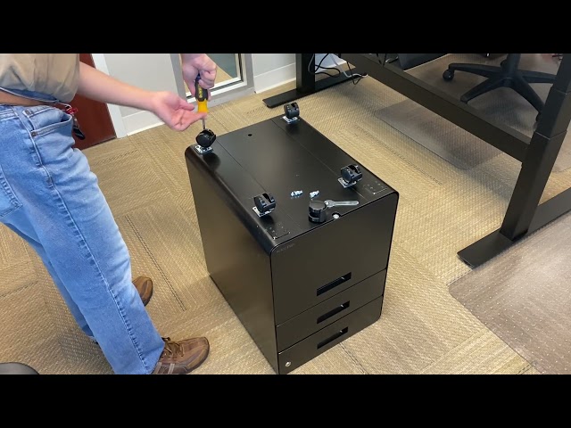 Assembly of the UPLIFT Desk 3-Drawer File Rolling Cabinet