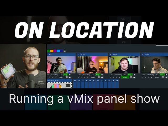 How to run a panel show with vMix and vMix Call! // On Location Ep.8