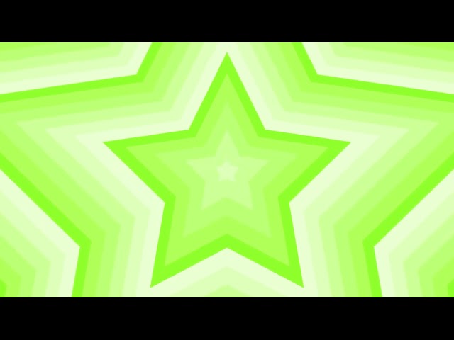 Lime Green Star Background Screensaver HD 4K