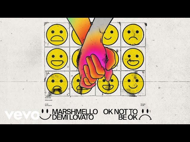 Marshmello, Demi Lovato - OK Not To Be OK (Audio)