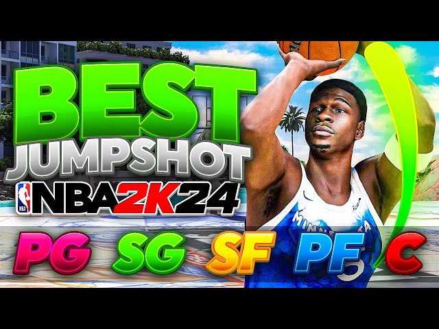 The BEST JUMPSHOTS FOR ALL BUILDS, HEIGHTS, & 3PT RATINGS on NBA 2K24