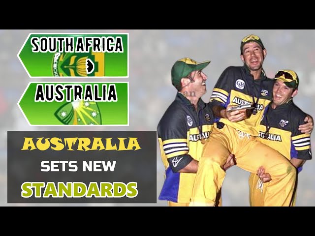 Australian Sets New Standards against South Africa by Winning The ODI Series | "Full Series Pack"