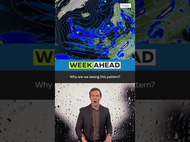 A wet and windy week ahead #shorts #ukweather