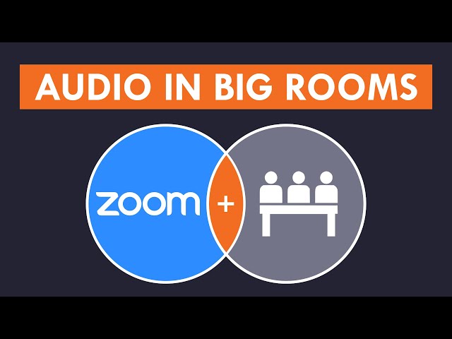 How to run hybrid meetings in large rooms with great audio
