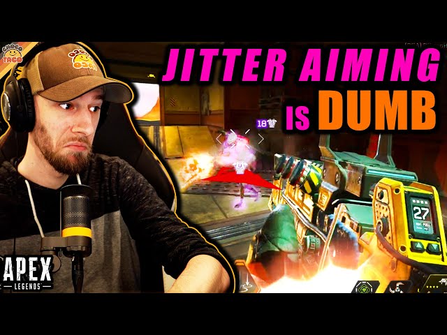 How Is Jitter Aiming Even In the Game? ft. EasyHaon & CaptainCuddlesXO - chocoTaco Apex Legends