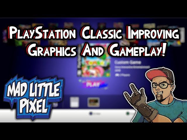 PlayStation Classic Hacking - Improving Graphics & Using A USB Hub!