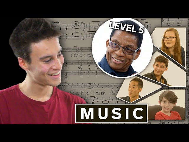 Jacob Collier Explains Music in 5 Levels of Difficulty ft. Herbie Hancock | WIRED