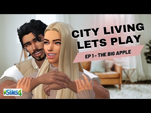 City Living Let's Play EP 1 - Roommate let's play, San Myshuno Apartment Renovation, Sims 4 lp