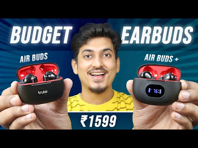 truke Air Buds & truke Air Buds + ⚡ BUY or NOT? Unboxing & Full REVIEW with Gaming & Calling Test! 🔥