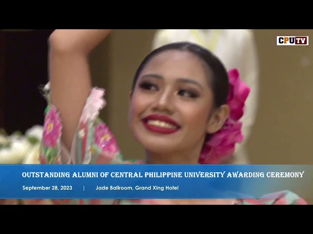Outstanding Alumni of Central Philippine University Awarding Ceremony
