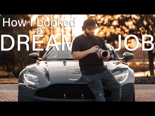 How I Booked my Dream Photography JOB