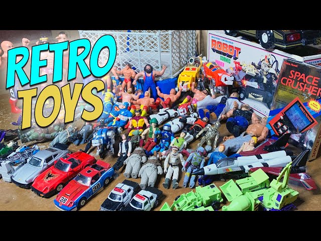 Amazing 70s/80s Retro Toys Found In Estate Sale Garage