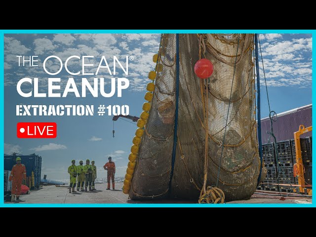 Plastic Extraction LIVE from the Great Pacific Garbage Patch