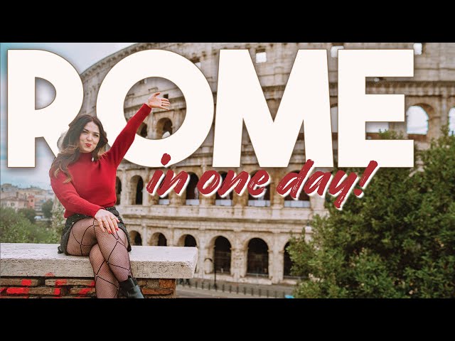 Rome in One Day! What to do in Rome if you only have 24 Hours!