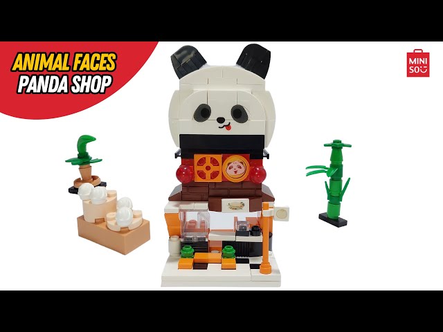 NON LEGO City - DUMPLING SHOP - Miniso Bricks - LEGO Speed build