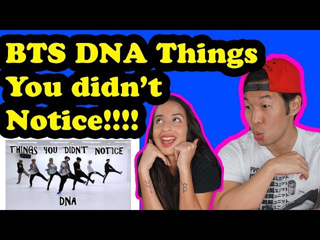 BTS DNA DANCE PRACTICE (Things You Didn't Notice) REACTION!!!