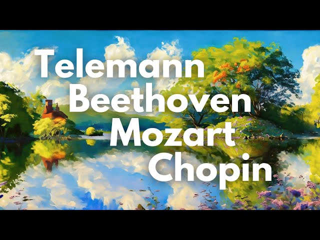 Classical Music Mix 6 | Telemann, Mozart, Bach, Chopin, Beethoven | Brilliant Classical