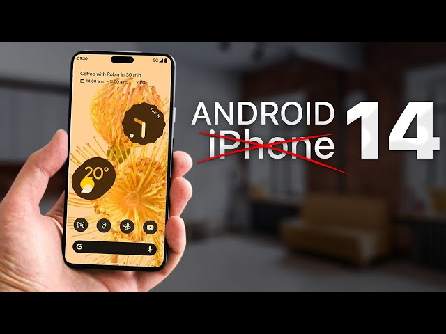 Android 14 — новый iPhone 14 теперь для бедных!