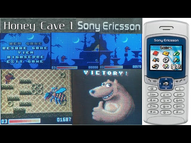 Honey Cave 1 Sony Ericsson Mophun Game FULL WALKTHROUGH! (LEGENDARY GAME IN 4K)