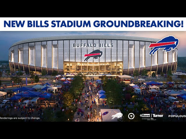 New Bills Stadium Groundbreaking Ceremony!