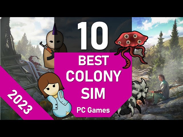 TOP10 Colony Sim Games | Best Colony Building Simulation PC Games