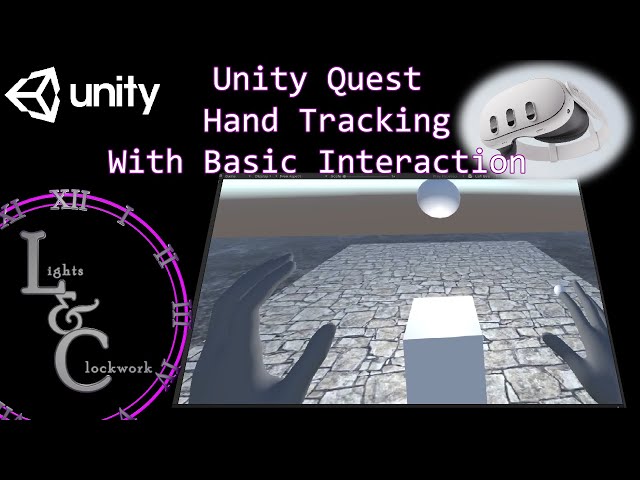 Unity Quest Hand Tracking with Basic Interaction