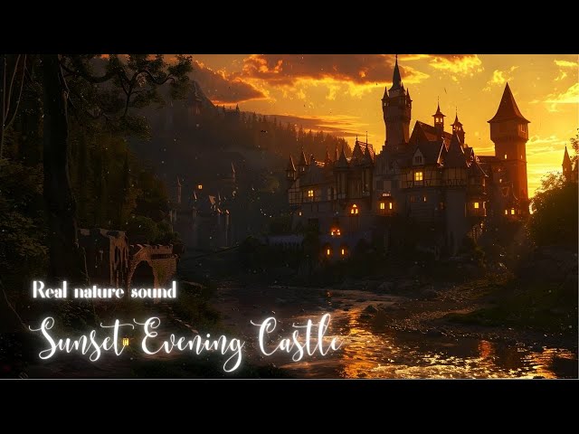Fantasy Evening at the Damsel Castle Night Ambience - Loop it up for the night, fall asleep easily
