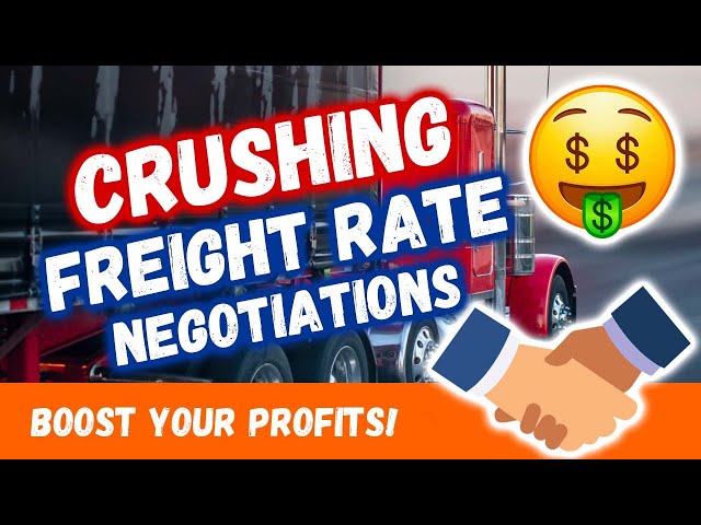 DON'T HAUL CHEAP FREIGHT! Top Freight Rate Negotiation Tips | Become a Pro Negotiator!