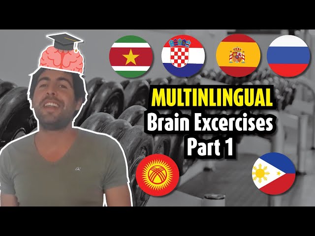 Multilingual brain excercises- part 1