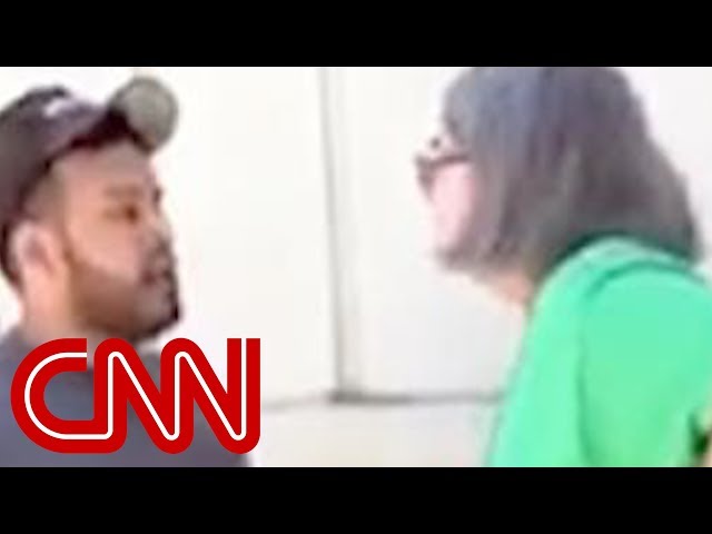 Man berated in racist rant caught on camera