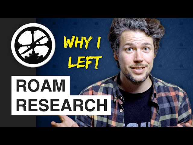 Roam Research is great. Here’s why I switched to Obsidian.