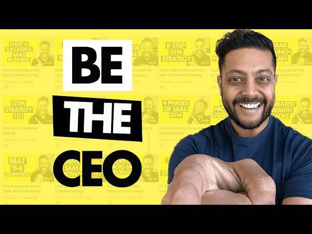 Should you be the CEO?