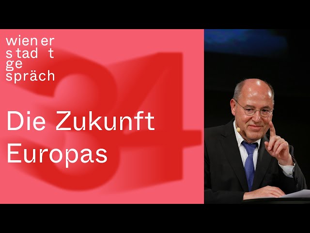 Gregor Gysi: Die Zukunft Europas | Wiener Stadtgespräch