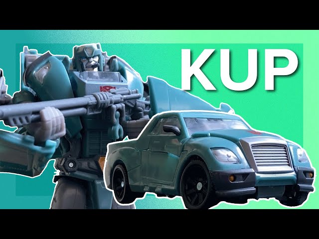 Transformers Generations Kup + iGear Heads Quickie Review