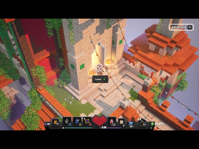 Minecraft Dungeons #65 (1/3) - THE TOWER 1 Floor 0-20 Adventure