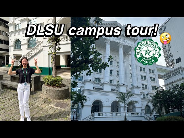 DLSU TOUR!📚🤪realistic week in dlsu, uni day in the life | Reese Kaw