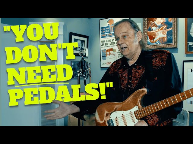Walter Trout on why he doesn't use pedals