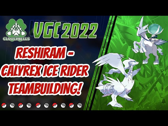 Series 12 Reshiram - Calyrex Ice Rider Teambuilding Guide! | VGC 2022 | Pokemon Sword & Shield