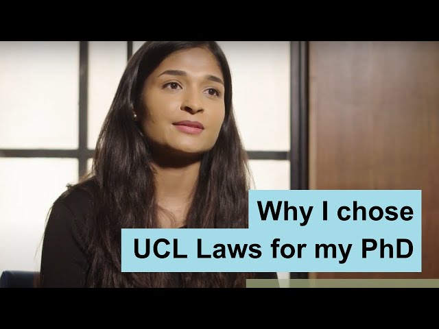 Why I chose UCL Faculty of Laws for my MPhil/PhD study