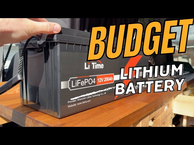 Is 200Amps Enough For A Campervan? LiTime 12V 200Ah LiFePO4 Lithium Battery